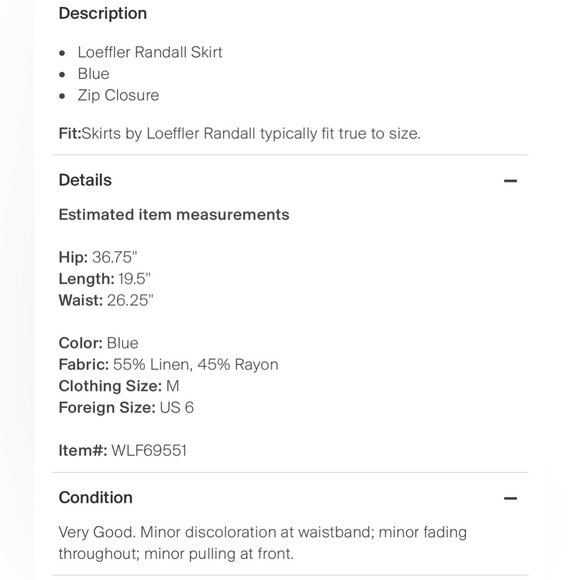 Loeffler Randall Blue Colorblocked Mini Skirt Size 6 - Picture 4 of 11